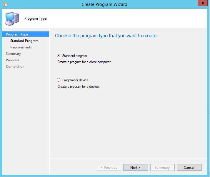 LAPS_SCCM_CreateProgram